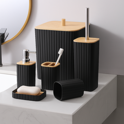 6 in 1 Bathroom Organizer Set