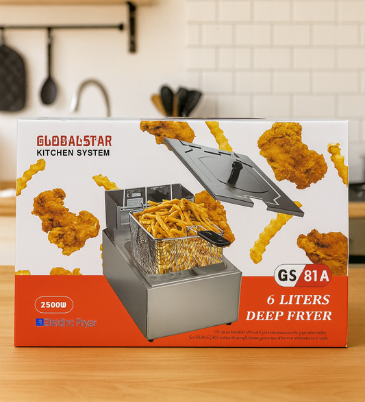 Global Star 6L Deep Fryer