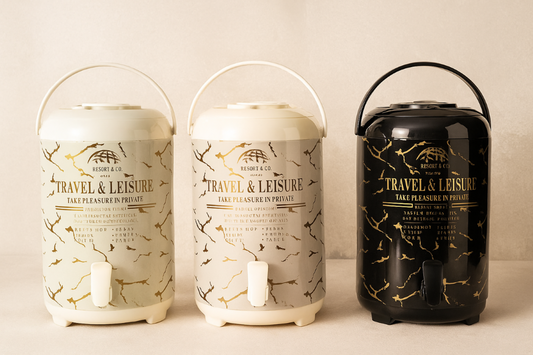 Marble tea urns 9.5 litres
