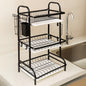 3-Tier Heavy Duty Carbon Steel Dish Rack