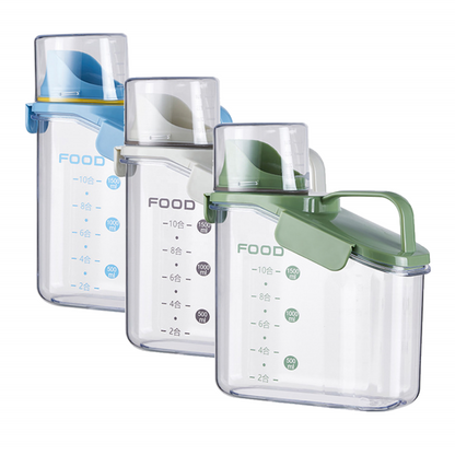 High-Quality Acrylic Airtight Cereal & Oil Container – 2500ml