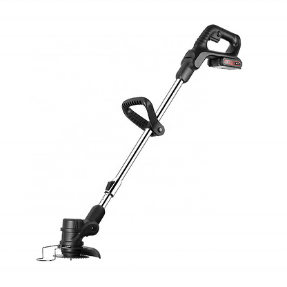 Cordless Electric Lawn Mower & Foldable Adjustable Trimmer