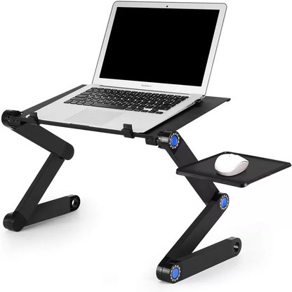 Adjustable Laptop Stand with Mouse Rest & Cooling Fan