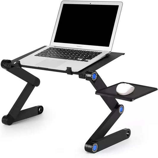 Adjustable Laptop Stand with Mouse Rest & Cooling Fan