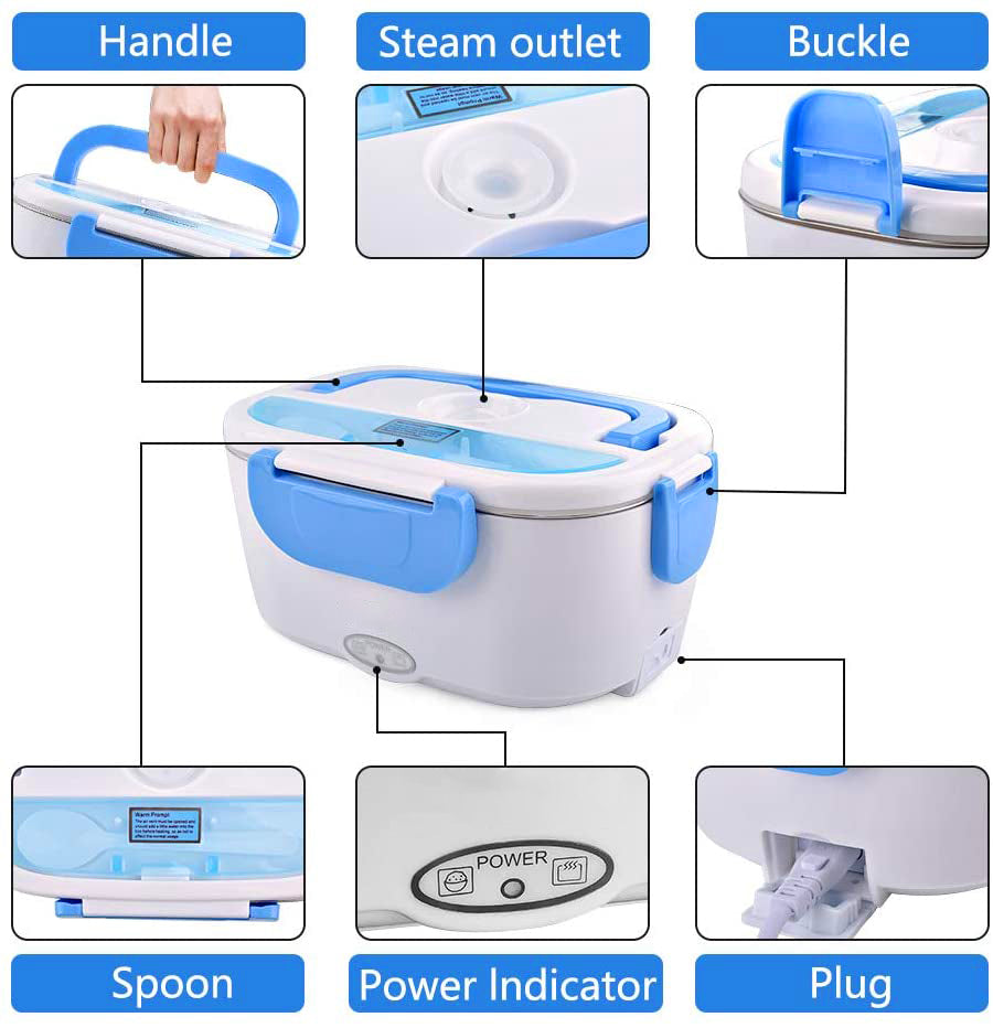 Electric Lunch Box – Warm Meals Anytime, Anywhere!