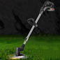 Cordless Electric Lawn Mower & Foldable Adjustable Trimmer