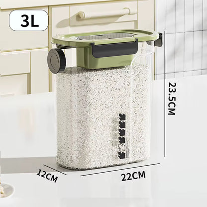 Airtight Acrylic Storage Container – 3000ml