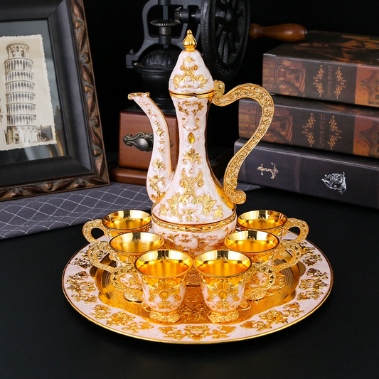 8pcs Elegant & Luxury Arabic Tea/Coffee Set