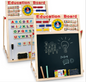 Double sided Wooden Educational Writing Board for Kids