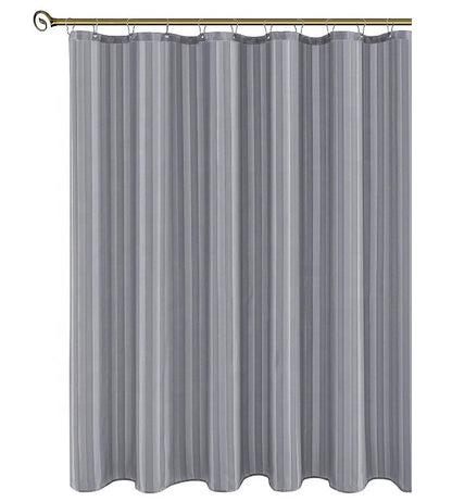 Waterproof Shower Curtain – Stylish, Durable & Easy to Clean(Stripped).