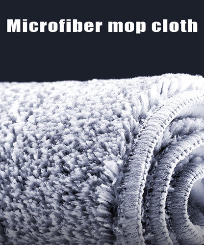 Magic Squeeze Mop & Bucket Set .Hands-Free 360° Flat Floor Cleaner