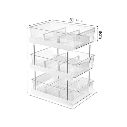 3-Layer acrylic Multifunctional Storage Rack