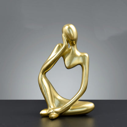 Thinker Man Decorative Statues