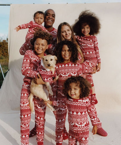 Unisex Family Matching Christmas Pajamas – Xmas Sleepwear Set
