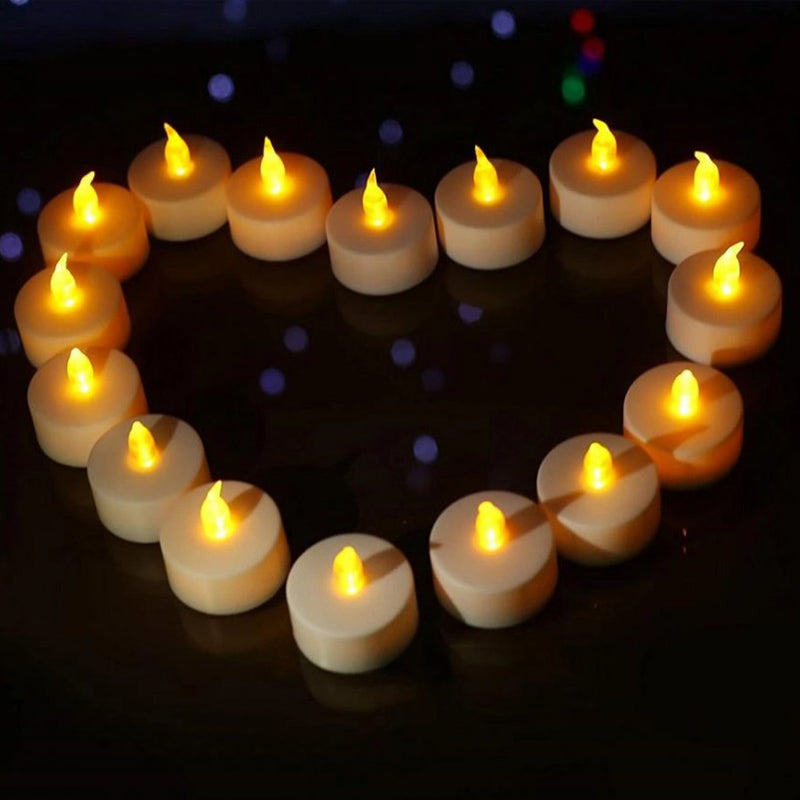 LED Tea Light Candles – 24pcs Set