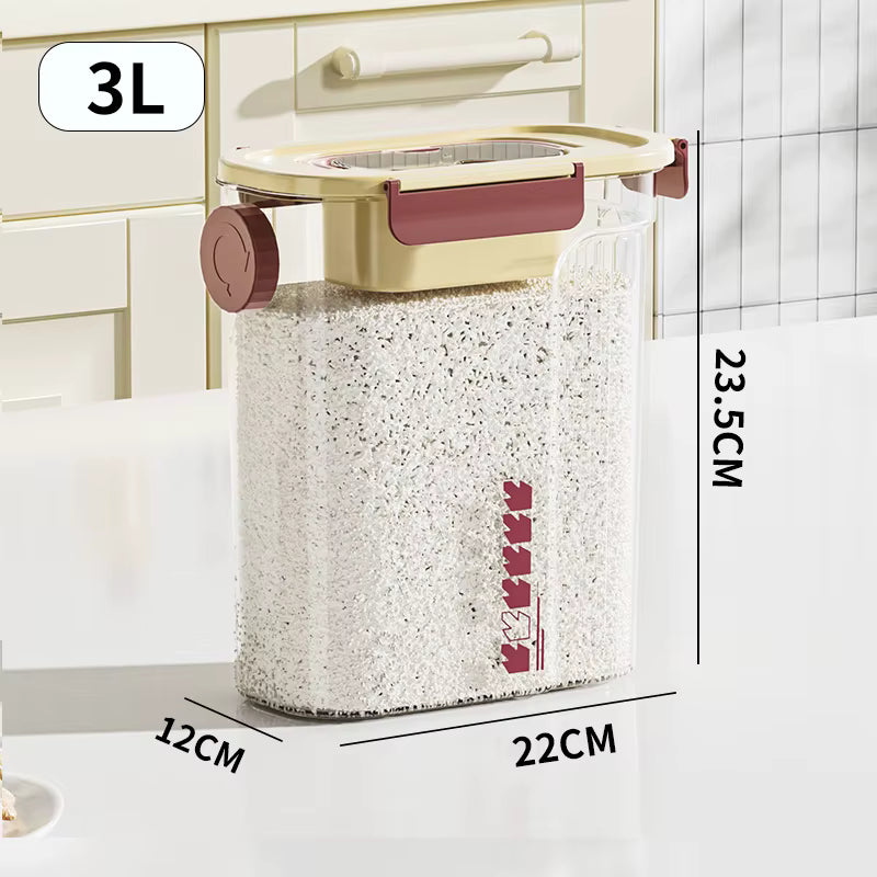 Airtight Acrylic Storage Container – 3000ml