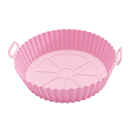 Food-Safe Reusable Silicone Pot for Air Fryer & Oven