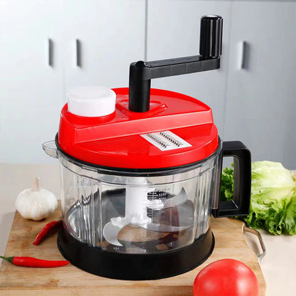 Manual Rotary Shredder | Vegetable Chopper | Meat Mincer