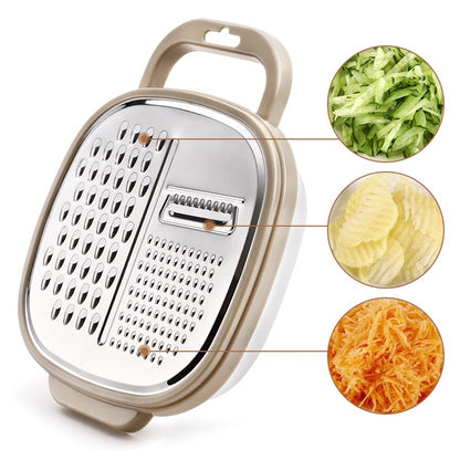 Manual Grater with Bowl – Easy & Convenient