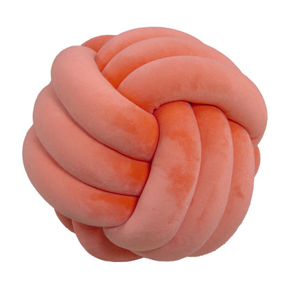 Knot Pillow Round Ball Cushion