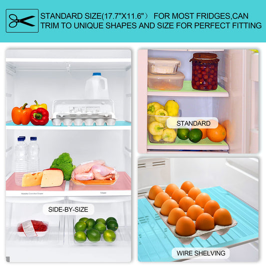 Waterproof Fridge Mats – 6pcs Set