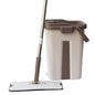 Magic Squeeze Mop & Bucket Set .Hands-Free 360° Flat Floor Cleaner