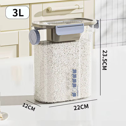Airtight Acrylic Storage Container – 3000ml