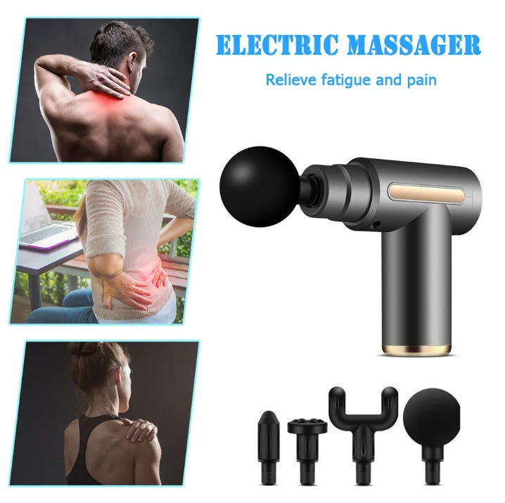 Electric Massager Gun – Relieve Fatigue & Pain Instantly