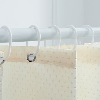 Waterproof Shower Curtain – Stylish, Durable & Easy to Clean(Dotted)