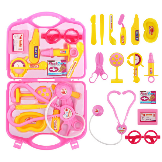 Kids’ Doctor & Nurse Pretend Play Set – Portable Medical Kit