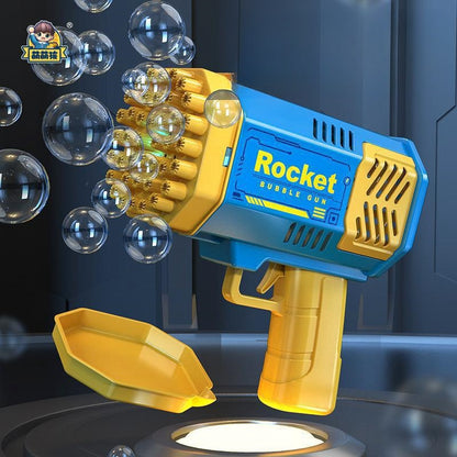 Rocket Bubble Gun – 40-Hole Bubble Blaster
