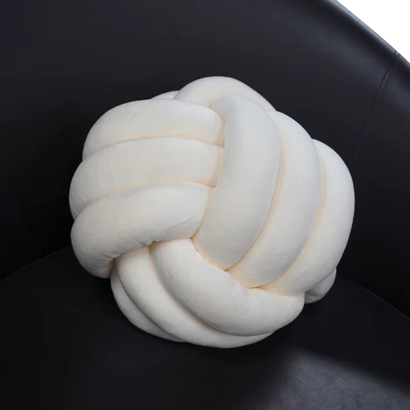 Knot Pillow Round Ball Cushion