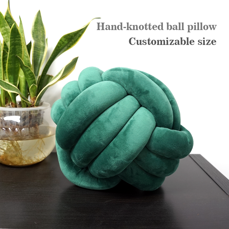 Knot Pillow Round Ball Cushion
