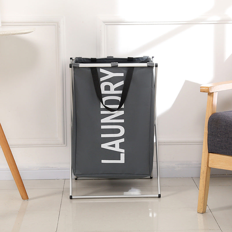 Foldable Laundry Basket with Aluminium Frame