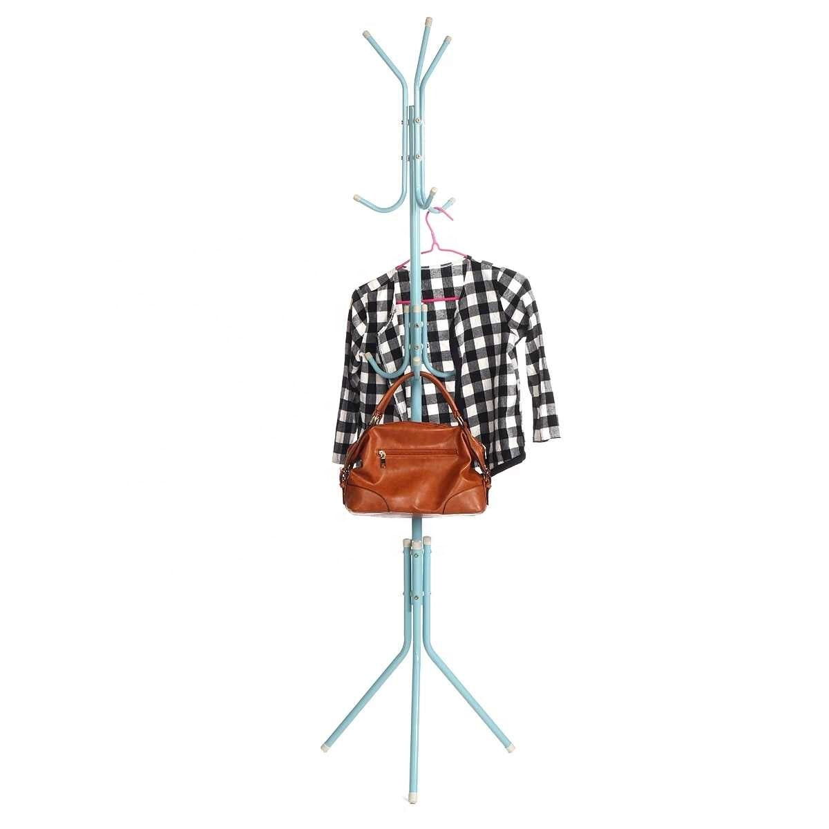 Metallic Coat & Bag Hanger Stand – 170cm