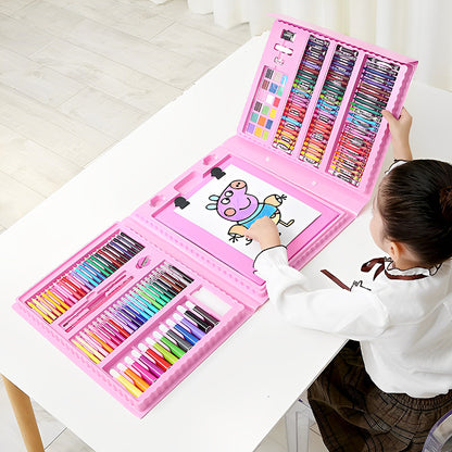 Super Mega 208-Piece Art Set for Kids