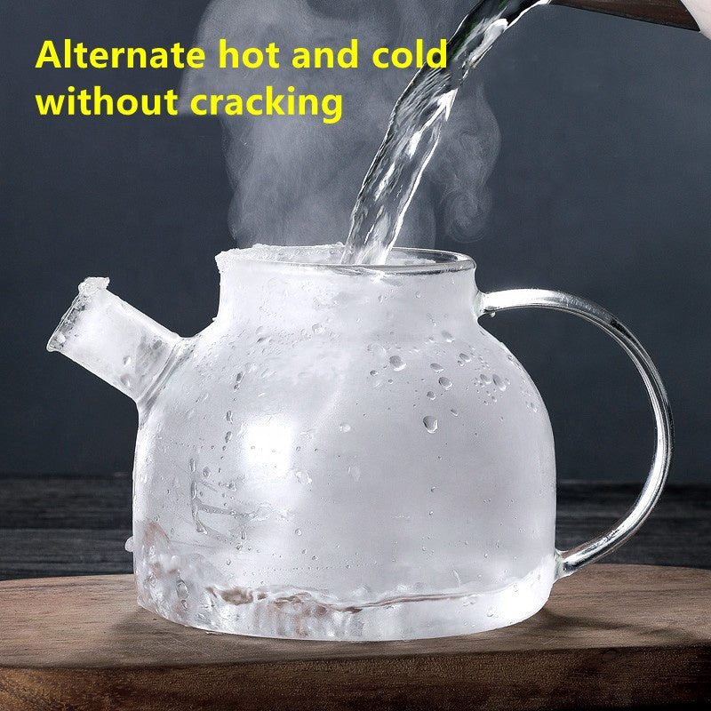 Premium Heat-Resistant Glass Teapot