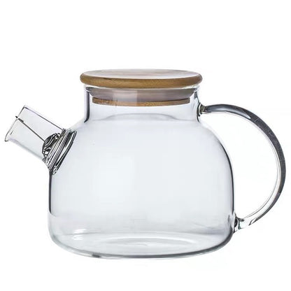 Premium Heat-Resistant Glass Teapot