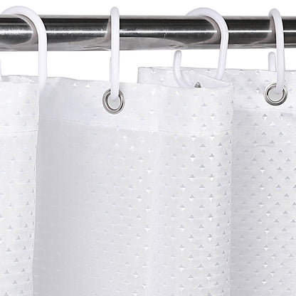 Waterproof Shower Curtain – Stylish, Durable & Easy to Clean(Dotted)