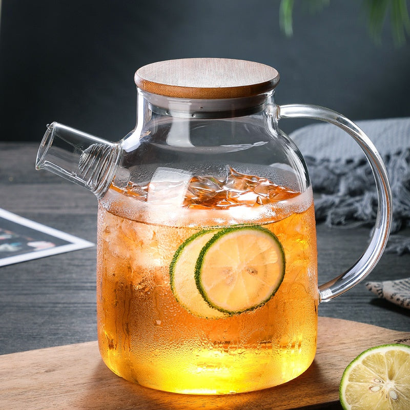 Premium Heat-Resistant Glass Teapot