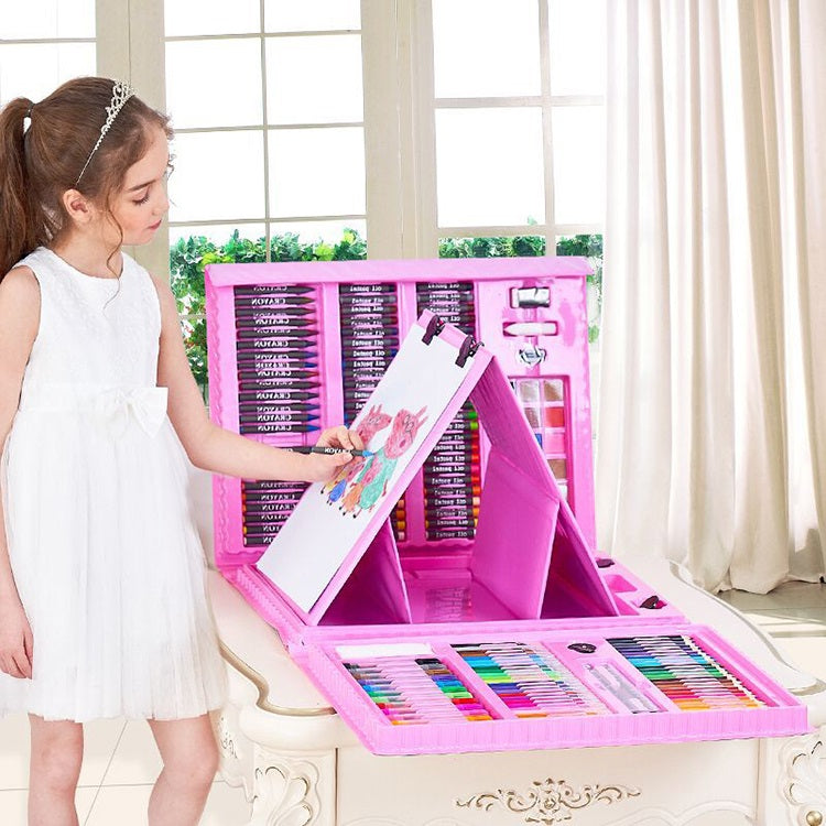 Super Mega 208-Piece Art Set for Kids