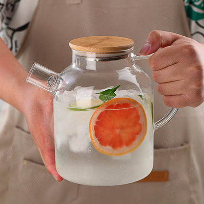 Premium Heat-Resistant Glass Teapot