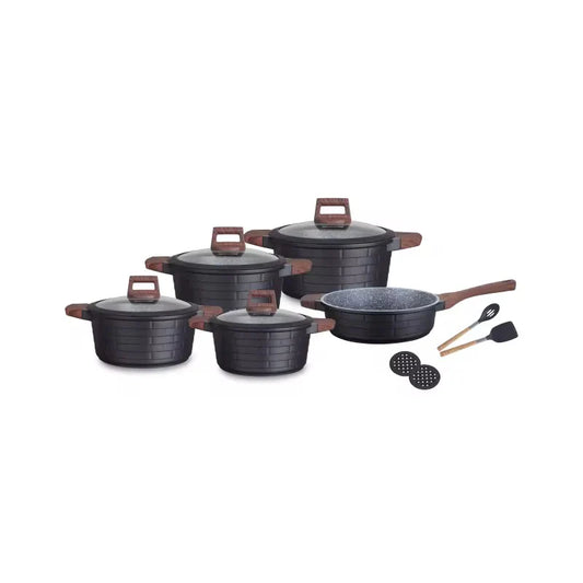 UCC Life  Granite Cookware Set – Non-Stick, Induction Compatible