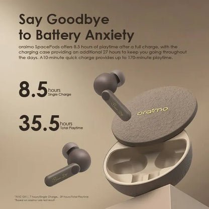 Oraimo  Spacepods X Burna Boy ANC True Wireless Earbuds, Waterproof OEB-E105D