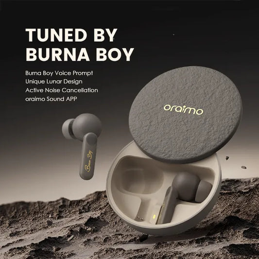 Oraimo  Spacepods X Burna Boy ANC True Wireless Earbuds, Waterproof OEB-E105D