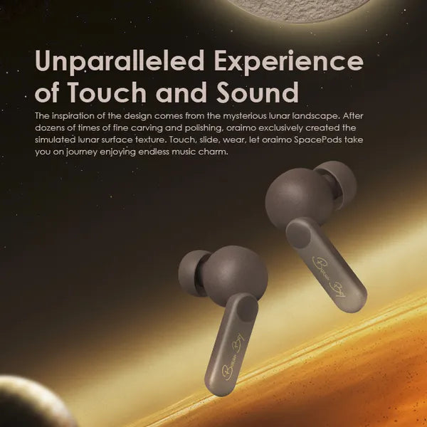 Oraimo  Spacepods X Burna Boy ANC True Wireless Earbuds, Waterproof OEB-E105D