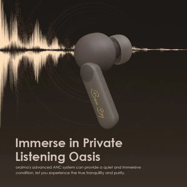 Oraimo  Spacepods X Burna Boy ANC True Wireless Earbuds, Waterproof OEB-E105D