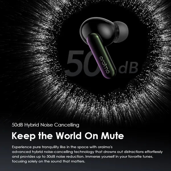 Oraimo SpaceBuds OTW-630 – Silence the Noise. Elevate the Sound.