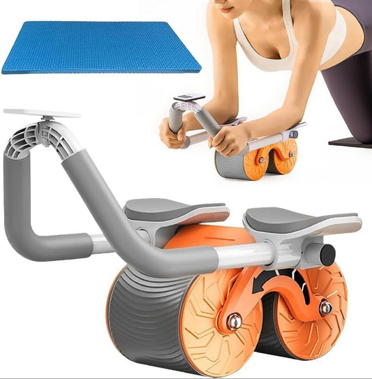 Automatic Rebound Ab Roller Wheel – Core Strength Trainer with Smart Assist