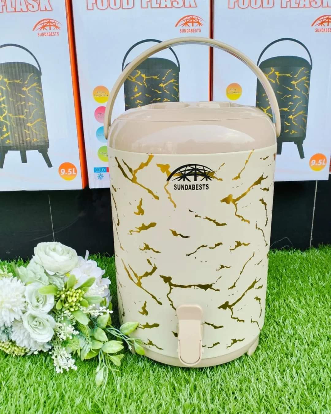 Marble tea urns 9.5 litres